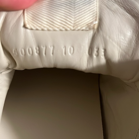 MEN'S RHYTON GUCCI LOGO LEATHER SNEAKER - Picture 5 of 5